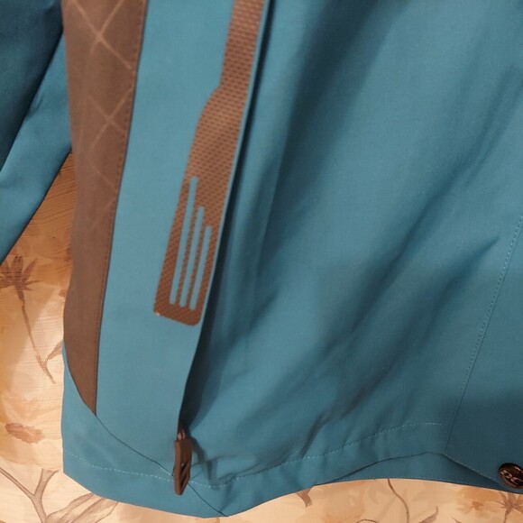 Diamond Candy Womens Large Colorblock Wind-Proof Jacket Coat NEW - Picture 5 of 12